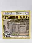 Woodland Scenic Retaining Walls C1259 HO Scale 1:87 New
