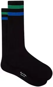 PS by Paul Smith Men's Socks Made In Italy Nwt Black
