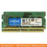 CRUCIAL DDR4 8GB x2 3200 MHz PC4-25600 Laptop Memory RAM SODIMM 2pcs 8gGB DDR4