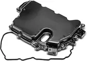A-Premium Transmission Valve Cover with Gasket Compatible with Chevrolet Equinox, Malibu, Impala, Orlando & GMC Acadia, Terrain & Buick Encore, Lacrosse, Regal & Pontiac G6 & Saturn Aura