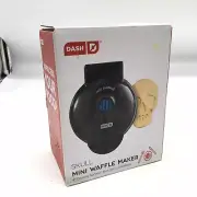 Dash Skull Mini Waffle Maker NEW INBOX 4” Cooking Surface