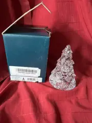 Waterford Crystal Christmas Tree Sculpture 1061755 NIB