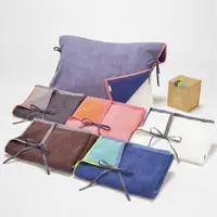 在飛比找ETMall東森購物網優惠-西川Nishikawa moussepuff系列撞色蓬鬆枕巾
