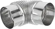 Flexible Air Pipe Vent Hose Stainless Steel Flue Chimney Flue Easy Install Kitchen Vent Hose
