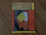 Contemporary Topics 2 : High-Intermediate Listening and Note-Taking Skills by El