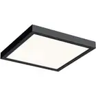 DALS Lighting CFLEDSQ10-CC-BK Delta Flush Mount Black