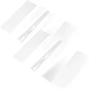 DOITOOL 2Pcs Transparent Book Protection Cover Thick Scrapbook Film for Notebooks Scratch for Preserving Book Covers and Easy Identification