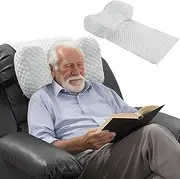 BALAPET Shredded Memory Foam Neck Pillows for Recliners, Ergonomic Headrest Cushion for Neck Pain Relief and Cervical Support, Recliner Head Pillow for Side Sleeping at Home, Office or Traveling