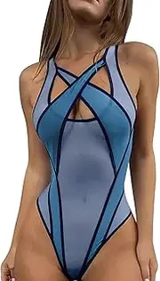 [Generic] Sexy Lingerie for Women Plus Size Splicing Erotic Jumpsuit Plus Size Lingerie Sexy Under 10