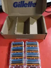 Gillette Fusion 5 Blades 8 Cartridges New Free Shipping B64