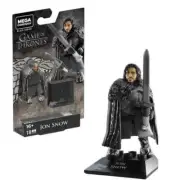 MEGA CONSTRUX BLACK SERIES GAME OF THRONES JON SNOW