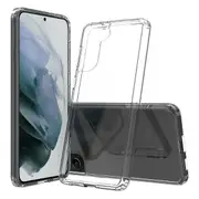 For Samsung Galaxy S21 Transparent Hard Shel Slim Polycarbonate Case Cover (Clear)
