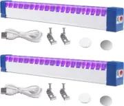 Rechargeable Black Light Bar,10W Portable Battery Powered Blacklight Lamp,UV LED