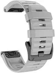 [MGTCAR] 26MM Quick Release EasyFit Silicone Watch Wrist Band Straps For Garmin Fenix 6X Pro 5X Plus Tactix Delta Wirstband Bracelet