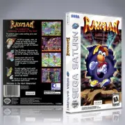 Sega Saturn Custom Case - NO GAME - Rayman