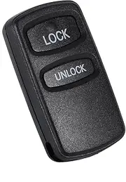 Remote Key Fob Shell Cover Case 2 Buttons Replacement for Lancer Outlander, Easy Installation No Programming Needed