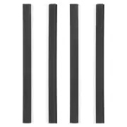 4 Pcs Replacement Lip Dust Strip Garbage Shovel Accessories Rubber Dustpan