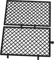6 Sets Miniature Fence Plant Protectors for Flowers Garden Edging Fence Black Backyard Horse Fence Toy