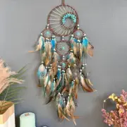 Feathers Macrame Dream Catcher Dreamcatcher Bohemian Wall Hanging Tassel Fringe