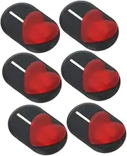 RORPOIR 6pcs Laptop Camera Privacy Cover Slide Heart Design for Cell Phone Tablet Notebook