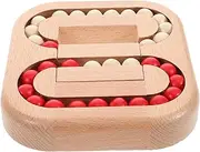 MOLUCKFU 1 Set Rotating Bean Fidget Puzzle for Adults Seniors Sensory for Office Home Travel Enhances Concentration Mindfulness Anxiety Relief for Adults