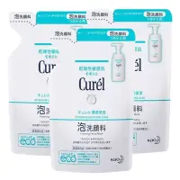 在飛比找博客來優惠-Curel珂潤潤浸保濕洗顏慕絲補充包 130ml*3入組