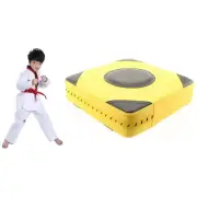 Thickened Square Boxing Wall Target - Magic Stickers - 40X40X10 - Yellow Black