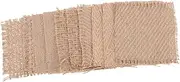 Yardenfun 10Pcs Retro Linen Cup Cushion Insulation Mat for Home Mixed Style Table Protector for Candles and Drinks Durable and Artistic Table Accessory