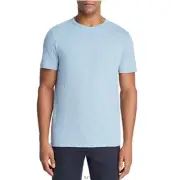 NWT THEORY Sz S Essential Tee in Falling Cosmos Crewneck T-Shirt Light Blue NEW