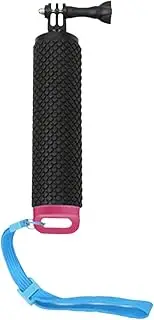 Generic Floating Hand Grip Floating Bobber Stick Wrist Strap Handheld Buoyancy Sticks Underwater Hand Stick, for Surfing Diving, Pink