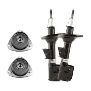 Front Shock Absorbers & Strut Mount Bearing Kit for Subaru Forester SF 97-02