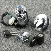 Ignition Switch for Shadow 400 750 VT750 Lock 4 Lock Motorcycle Ignition Switch Lock Key Gas Tank Cap Cover Motorcycle Ignition Switch Lock
