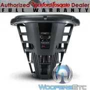 ROCKFORD FOSGATE T3S1-19 POWER 19" SINGLE 1-OHM SUBWOOFER 6000W BASS SPEAKER NEW