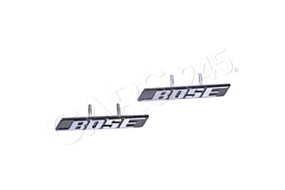 Genuine Porsche 911 Carrera Cayman Panamera 718 Boxster x2 BOSE Speaker Emblems