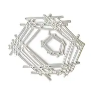 Geometric Frame Metal Die Cuts Scrapbooking Stencil Card Embossing DIY Photo