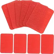 HIAKDOFT 100pcs Flat Shims Structural Pieces Composite Shims Plastic Flat Shims Small Thin Flat Plastic Shims Plastic Shims Furniture Shims