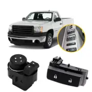 Left Door Lock Mirror Switch Driver for Chevry Silverado 1500 2500 GMC Sierra