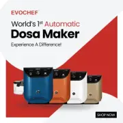 Dosa maker & Crepe Maker, EVOCHEF EC Flip Automatic