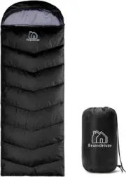 XL Size Upgraded Version of Camping Sleeping Bag 4 Seasons Warm and Cool, Lighte