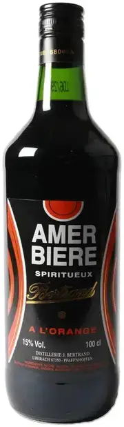 Bertrand Amer Biere Bitter Orange Aperitif 1L