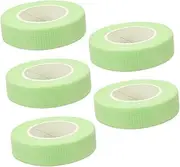 PLAFOPE 9m Roll Lash Extension Tape Self-adhesive Eyelash Tape for Extensions Soft Non-woven Fabric Breathable Comfortable Green