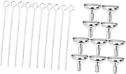 10-Piece Mini Funnels Kit Stainless Steel Urn Filler for Jewelry Cremation Ashes