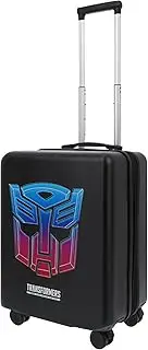 Transformers 22.5 Inch Carry On Luggage, Autobots Hardshell Rolling Suitcase with Spinner Wheels, Black, Black, 22.5 Inch, Ful Transformers 22.5 Inch Carry on Luggage, Autobots Hardshell Rolling