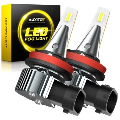 2x AUXITO H8 H11 LED FOG Bulb Light Conversion 6000K Kit 4000LM CANBUS V (for: Porsche)