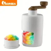 New Manual Ice Crusher Shaver Portable Shaved Ice Machine Hand Snow Cone Maker