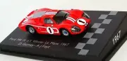87SLM67 Ford GT40 MK IV winner 24hs lemans 1967 1/87 spark