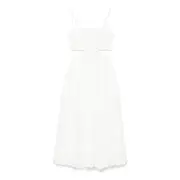 [Zimmermann] Zimmermann Rhiannon Midi Dress II NUMERIC NEUTRALS