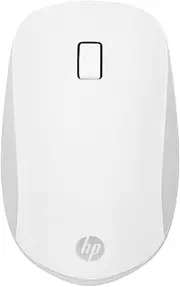 HP Wireless Mouse, Bluetooth, Wireless, Thin, Mouse, HP 410, Slim, White, Model Number: 4M0X6AA#UF, Bluetooth5, iPad, ChromeOS, Mac