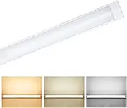 144 LED Closet Light, 36 Inch LED Strip Light, 30W LED Ceiling Light 3000lm Light Bar 4000K Natural White Under Cabinet Fixture Home Under Cabinet LED Lighting For Office and Commercial AC85-265V