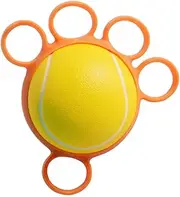 POPETPOP 1Pc Hand Grip Strength Trainer Finger Exerciser Stress Relief Ball for Physical Therapy Durable Silicone PU Material for Grip Finger Strengthening